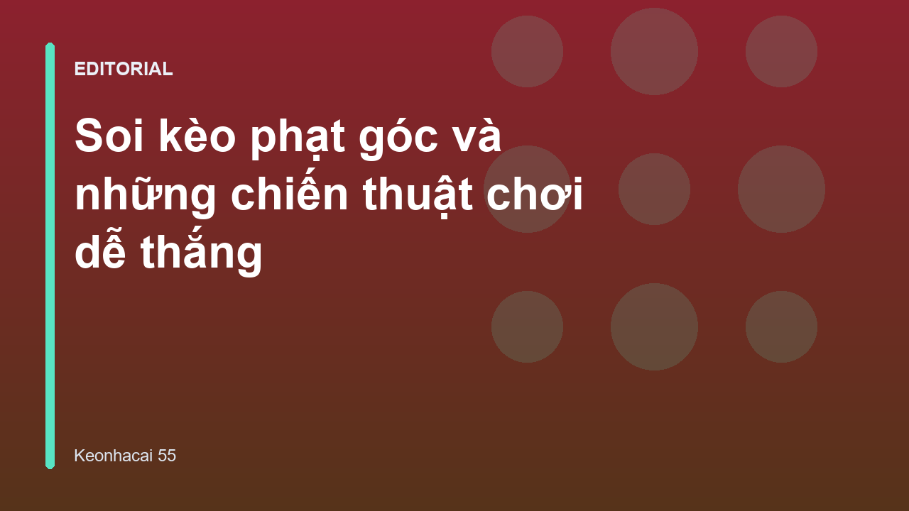 Người chơi đang phân tích chiến thuật soi kèo phạt góc